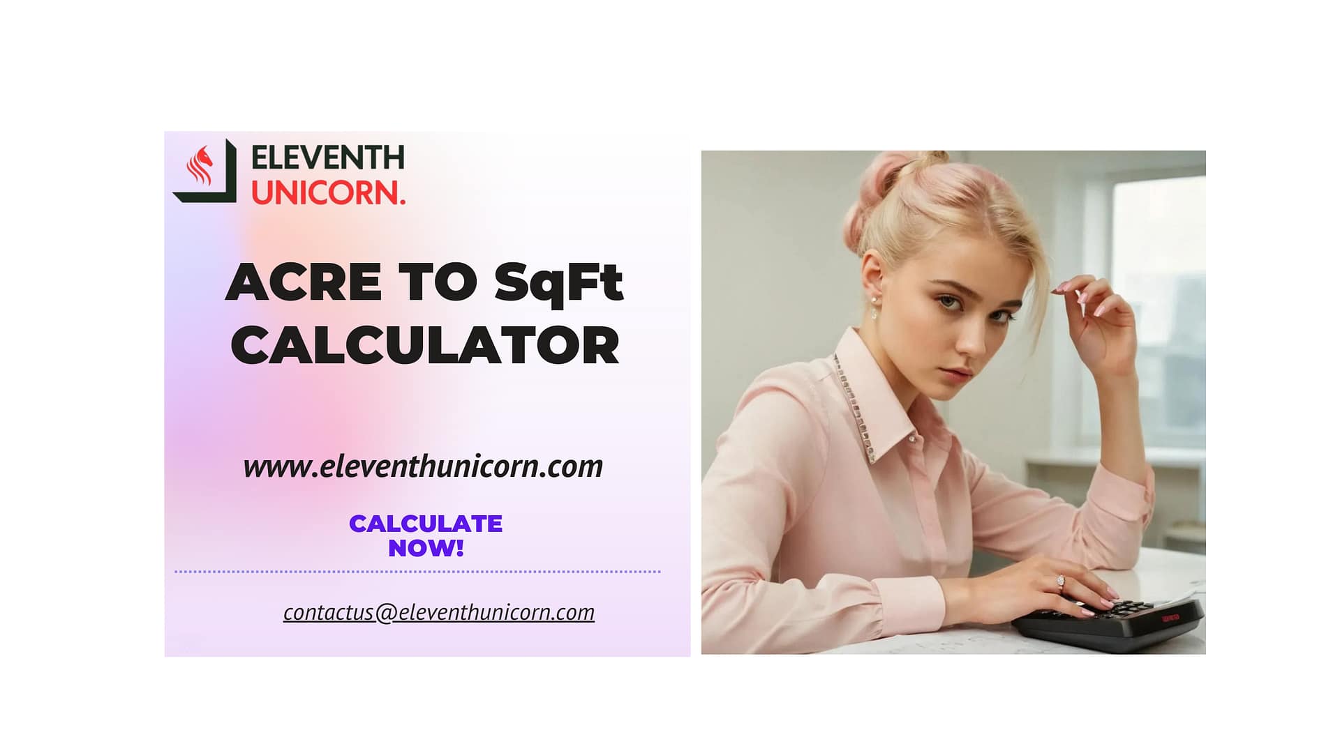 Acre to Square Feet Square Feet to Acre Calculator Eleventh Unicorn